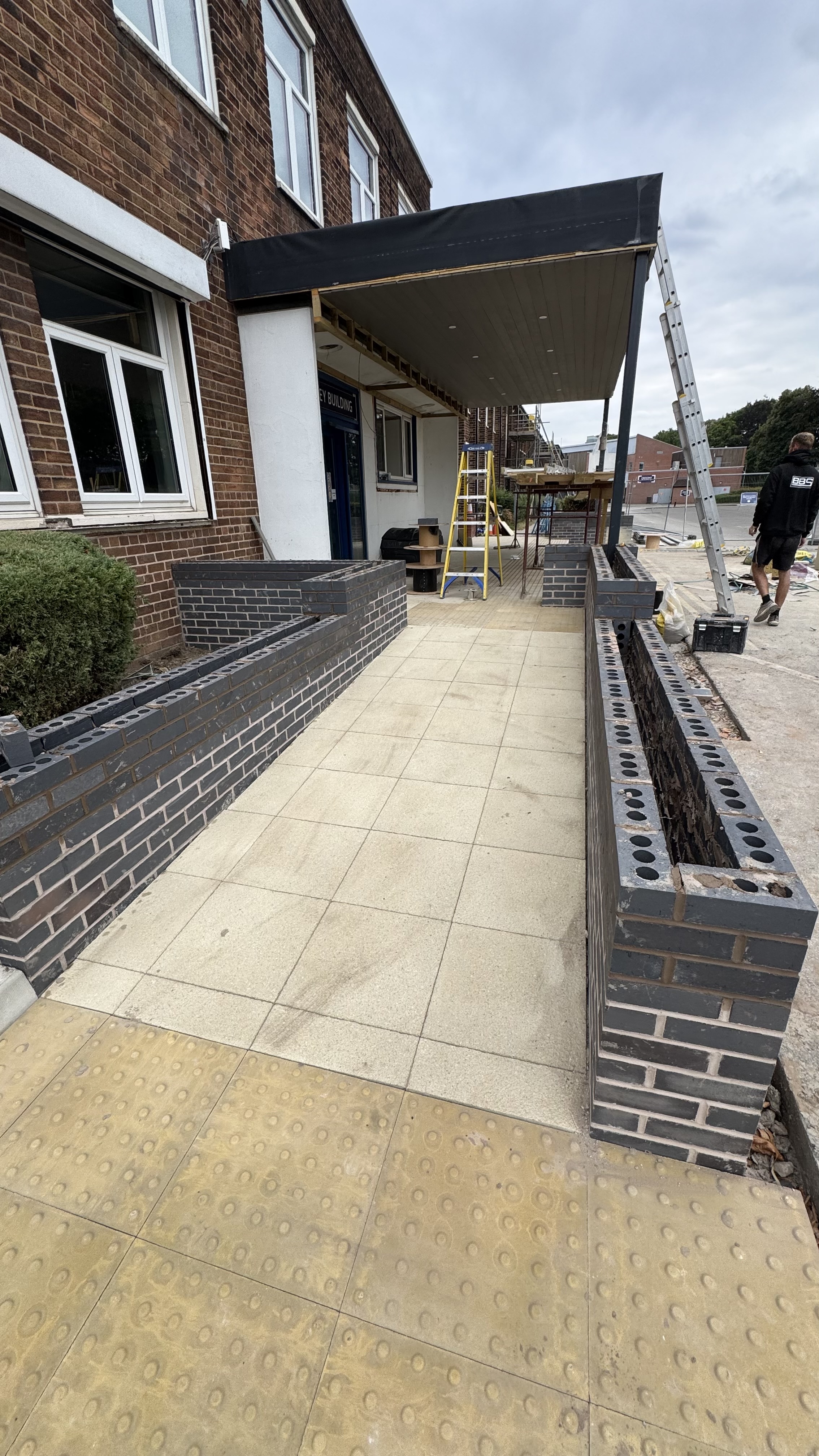 Chimney and brick wall repointing