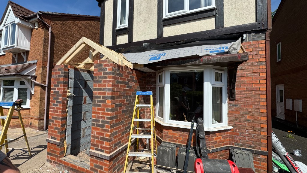 Large rear extension and patio